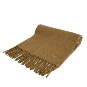 HERMES - Brown Cashmere Scarf